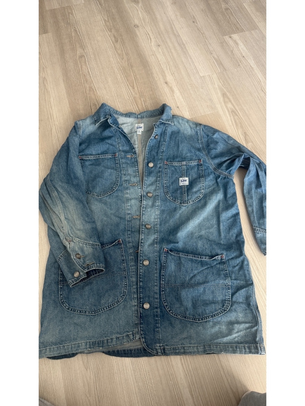 Kacey Musgraves x Lee Denim Chore Coat XL Kacey Lee Barn Jacket Oversized